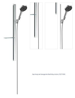 Sprchový set Hansgrohe Rainfinity chróm 27671000 1