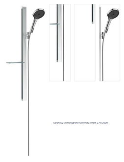 Sprchový set Hansgrohe Rainfinity chróm 27672000 1