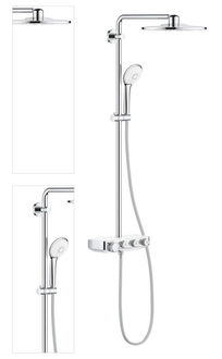 Sprchový systém Grohe Euphoria SmartControl System s termostatickou batériou Moon White, Yang White 26507LS0 4