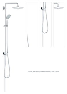 Sprchový systém Grohe Euphoria System bez batérie chróm 27421002 1