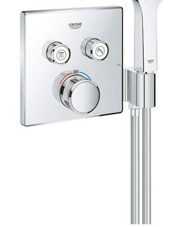 Sprchový systém Grohe Grohtherm SmartControl pod omietku vrátane podomietkového telesa chróm 34742000 9