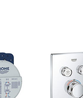 Sprchový systém Grohe Grohtherm SmartControl pod omietku vrátane podomietkového telesa chróm 34742000 5