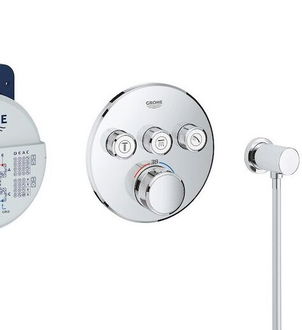 Sprchový systém Grohe Grohtherm SmartControl s termostatickou batériou chróm 34705000 5