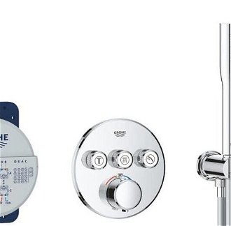 Sprchový systém Grohe Precision SmartControl vrátane podomietkového telesa chróm 34874000 5