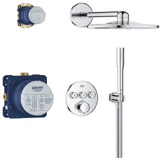 Sprchový systém Grohe Precision SmartControl vrátane podomietkového telesa chróm 34874000 2