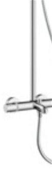 Sprchový systém Hansgrohe Croma Select E na stěnu s vaňovým termostatom biela/chróm 27352400 8