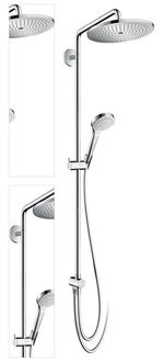 Sprchový systém Hansgrohe Croma Select S bez batérie chróm 26793000 4