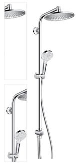 Sprchový systém Hansgrohe Crometta S na stěnu bez batérie chróm 27270000 4