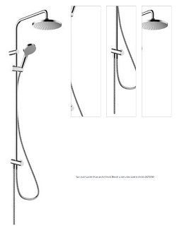 Sprchový systém Hansgrohe Vernis Blend na stenu bez batérie chróm 26272000 1