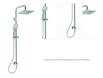 Sprchový systém Ideal Standard Idealrain Cube bez batérie chróm A5834AA 1