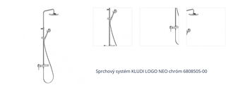 Sprchový systém KLUDI LOGO NEO chróm 6808505-00 1