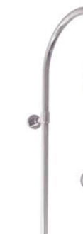 Sprchový systém RAV SLEZÁK Brilliance s kohútikovou batériou chróm BRILLIANCE181.5/3 6