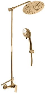 Sprchový systém RAV SLEZÁK Colorado so sprchovacím setom zlatá CO182.5/4Z