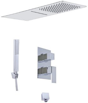 Sprchový systém RAV SLEZÁK Seina vrátane podomietkového telesa chróm SK5003