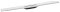 Sprchový žľab Hansgrohe RainDrain Flex 100 cm nerez matná bílá mat 56053700