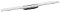 Sprchový žľab Hansgrohe RainDrain Flex 80 cm nerez matná bílá mat 56044700