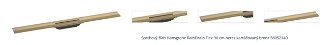 Sprchový žľab Hansgrohe RainDrain Flex 90 cm nerez kartáčovaný bronz 56052140 1