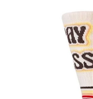 Stance Anchorman Unique New York Crew Socks - Unisex - Ponožky Stance - Hnedé - A556D21UNI-OFW - Veľkosť: 38-42 6