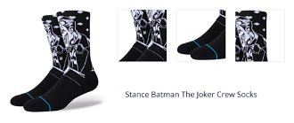 Stance Batman The Joker Crew Socks 1