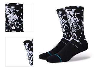 Stance Batman The Joker Crew Socks - Unisex - Ponožky Stance - Čierne - A545D21THE-BLK - Veľkosť: 38-42 4