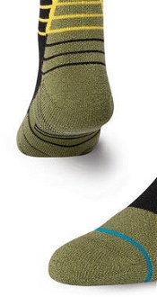Stance Bob Marely Trenchtown Snow OTC Socks - Unisex - Ponožky Stance - Zelené - A758C21TRE-BLK - Veľkosť: 38-42 8