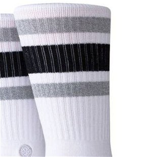 Stance Boyd St White - Detské - Ponožky Stance - Biele - A556A20BOS-WHT - Veľkosť: 35-37 7