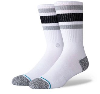 Stance Boyd St White - Detské - Ponožky Stance - Biele - A556A20BOS-WHT - Veľkosť: 35-37