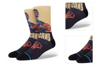 Stance Graded Zion Socks - Unisex - Ponožky Stance - Hnedé - A558C21GRZ-BRN - Veľkosť: L 3