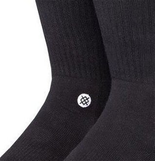 Stance Icon black White - Pánske - Ponožky Stance - Čierne - M311D14ICO-BLW - Veľkosť: 35-37 5