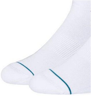 Stance Icon White Black - Pánske - Ponožky Stance - Biele - M311D14ICO-WHB - Veľkosť: 35-37 8