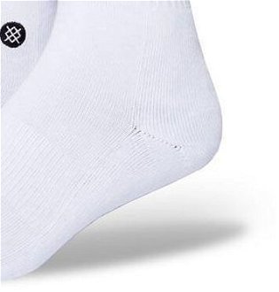 Stance Icon White Black - Pánske - Ponožky Stance - Biele - M311D14ICO-WHB - Veľkosť: 35-37 9
