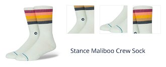 Stance Maliboo Crew Sock 1
