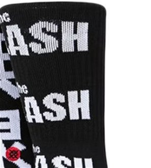 Stance The Clash Radio Crew - Unisex - Ponožky Stance - Čierne - A556D21RAD-BLK - Veľkosť: 43-46 7