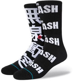 Stance The Clash Radio Crew - Unisex - Ponožky Stance - Čierne - A556D21RAD-BLK - Veľkosť: 43-46 2