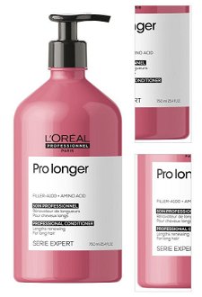 Starostlivosť na obnovenie dĺžok Loréal Professionnel Serie Expert Pro Longer - 750 ml - L’Oréal Professionnel + darček zadarmo 3