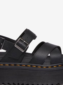 Čierne dámske sandále na platforme Dr. Martens Voss Ii Quad 5