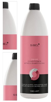 Starostlivosť pre farbené a melírované vlasy Sibel Colour - 1000 ml (8700005) + DARČEK ZADARMO 4