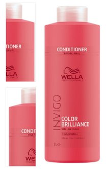 Starostlivosť pre jemné až normálne farbené vlasy Wella Invigo Color Brilliance Fine - 1000 ml (81648840) + darček zadarmo 4