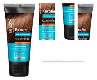 Starostlivosť pre obnovu matných a krehkých vlasov Dr. Santé Keratin - 200 ml (E5407) 1