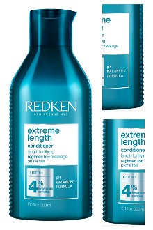 Starostlivosť pre posilnenie dĺžok vlasov Redken Extreme Length (TM) - 300 ml + DARČEK ZADARMO 3