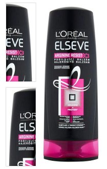 Starostlivosť pre slabé vlasy Loréal Elseve Arginine Resist X3 - 400 ml - L’Oréal Paris + darček zadarmo 4