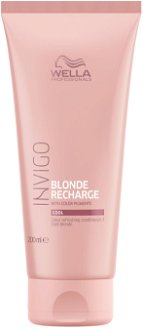 Starostlivosť pre studené odtiene blond vlasov Wella Invigo Blonde Recharge - 200 ml (81650080) + DARČEK ZADARMO