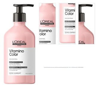 Starostlivosť pre žiarivú farbu vlasov Loréal Professionnel Serie Expert Vitamino Color - 500 ml - L’Oréal Professionnel + darček zadarmo 1