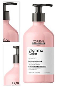 Starostlivosť pre žiarivú farbu vlasov Loréal Professionnel Serie Expert Vitamino Color - 500 ml - L’Oréal Professionnel + darček zadarmo 4