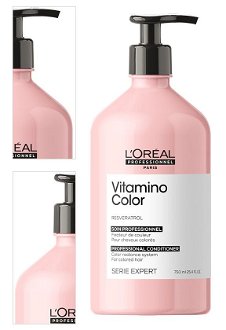 Starostlivosť pre žiarivú farbu vlasov Loréal Professionnel Serie Expert Vitamino Color - 750 ml - L’Oréal Professionnel + DARČEK ZADARMO 4