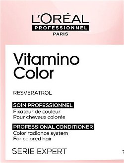Starostlivosť pre žiarivú farbu vlasov Loréal Professionnel Vitamino Color - 750 ml, náhradná náplň - L’Oréal Professionnel + darček zadarmo 5