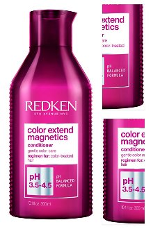 Starostlivosť pre žiarivú farbu vlasov Redken Color Extend Magnetics - 300 ml + darček zadarmo 3