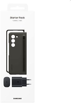 Štartovací balíček Starter Pack pre Samsung Galaxy Z Fold5, čierna