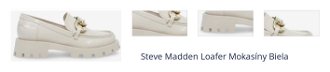 Steve Madden Loafer Mokasíny Biela 1