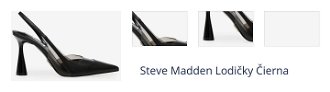 Steve Madden Lodičky Čierna 1